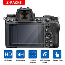 니콘 미러리스 카메라용 강화 유리 화면 보호기 Z8 Z30 Z50 Z6 Z6ii Z7 Z9 Zfc 0.25mm 2 개, [06] Z9, 06 Z9