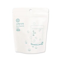 [지구샵] 고체치약, 105g, 1개, 스트롱(쿨민트향)