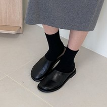 [보가] 모엘스 가죽 슬리퍼 (1cm)