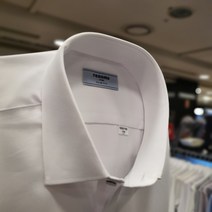 NC 불광점 레노마 # 면혼방 은은한 스트라이프 도비 슬림핏 긴팔셔츠 RLSSLP-953-WH-66