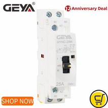 마그네틱 스위치 전자 개폐기 마그네트 접촉기 geya 수동 2p 16a 20a 25a, 2p 25a 2no 220v