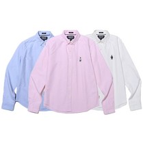 후아유 여성용 스티브 슬림핏 옥스퍼드 셔츠 / WHYWC4994F