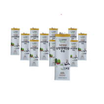 상하목장 무항생제 우유, 3000ml, 4set