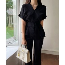 더제이수 / 버니 벨트 블라우스