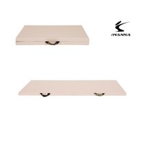 아이워너 접이식 홈트레이닝 매트, 2단 - 피치