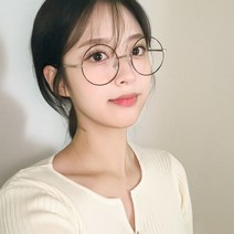 소다몬 메탈 안경테 블루라이트 차단 안경 근적외선 변색 청광차단 동그리 원형 남자 여자 패션 보안경