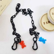 공룡마스크스트랩 마스크줄 마스크목걸이 체인마스크스트랩 체인마스크줄 마스크분실방지 마스크스트랩 고리형마스크스트랩 단추형마스크스트랩