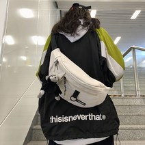 파빌로 크로스 힙색 남녀공용, 아이보리
