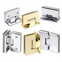 샤워부스 유리경첩 벽대유리경첩 스텐, 04_벽대유리경첩 L자 힌지 [8T], 1개