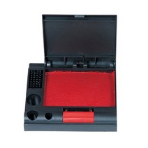 쭈bhnj__매표 원터치 인주 50 계약 결재 사무용 스탬프 도장 붉은 인주함 사무실♥hopenjoy!