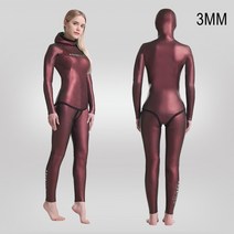 3MM JAKO MSL SCS 야마모토 네오프렌 성인용 따뜻한 스피어피싱 다이빙 슈트 후드 스쿠버 서핑 스노클링 수영 카약 잠수복, MH165-172cmW62-70kg, 03 M262-277