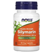 나우푸드 NOW Foods Silymarin 더블 스트렝스 실리마린 300mg 50캡슐, 1팩