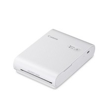 캐논 휴대용 포토프린터 SELPHY SQUARE QX10, 화이트, 인화지 추가 x