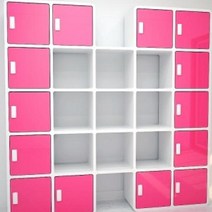 폭좁은책장 거실책장 서재장 더크린 DIY 3 4T4 5D7 공간분리 오픈 수납함, B TYPE