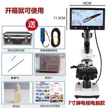 두피 검출기 카메라 현미경 얼굴 각질 피부 모발 진단, 7 인치 스크린 HDTV 컴퓨터