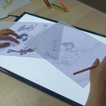 테블릿 드로잉 2022 a2a3a4 드로잉 태블릿 디지털 그래픽 태블릿 led 페인팅, A3(46x33.5cm)