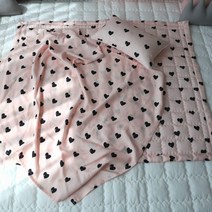 동광 스토리 아이스 베이비 베딩 무형광 인견 누빔패드 5종, 블랙 하트