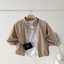 코코젠 리엔느 프릴넥 바람막이 점퍼