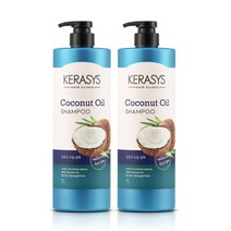 상세설명참조 케라시스 내추럴레시피 코코넛오일 샴푸 1Lx2개, 내추럴레시피코코넛오일샴푸1Lx2개