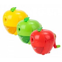 델리 애플 연필 깎이 E0659 회전식 손잡이_00ea, 그린