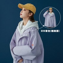 Aug.18 43번 페이크 투 버튼 여 쇼트 봄가을 미니 트렌치코트 패딩 점퍼Z