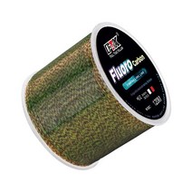 120M Fluorocarbon 코팅 낚시 라인 0.20mm-0.60mm 7.15LB-45LB 탄소 섬유 리더 라인 낚시 미끼 와이어 싱킹 라인 일본, 0.26mm-11.86LB, brown green-speckle