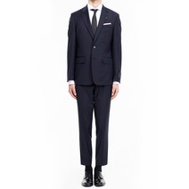 지오송지오 시그니쳐 싱글 너치드 수트 네이비(ZE5SU548NY ZE5SP548NY)
