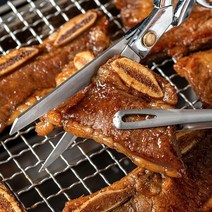 양념 소 LA갈비 고기장수 밥도둑 황금비율 양념엘에이갈비, 4개, 1kg