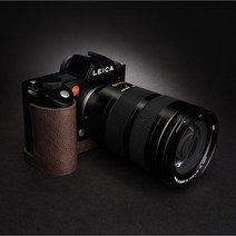 TP 오리지널 라이카 SL Typ601 SL2 S 소 가죽 케이스 보호 슬리브, 단일사이즈, SL2 코코아 브라운