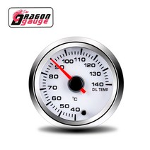 디지털 압력 게이지 연료 오일 유압 센서 드래곤 52mm 부스트 타코미터 전압계 공연비, 오일 온도 측정기