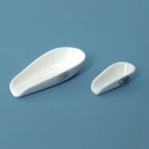 Porcelain Weighing Boat Scoop / 자제 평량 보트 스코프(10/PK) B17-128-115 252
