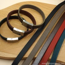 이태리 베지터블 가죽끈 10mm(120cm) 가방스트랩 팔찌재료 추천, 03.브라운