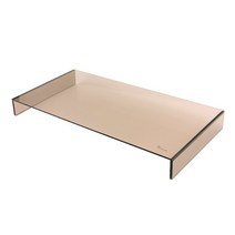 [Coms] 모니터받침대 크리스탈 스탠드 LC3070 [브론즈/KMH61PGC], 브론즈