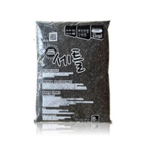 세틀 산처리 자연흑사 모래 8kg, 4개