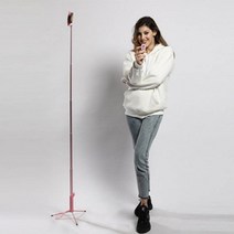 롱롱셀카봉 삼각대 160cm, 블랙