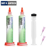 AMTECH NC-559-ASM Flux No Clean Nc 559 납땜 SMD BGA Reballing 용접 Amtech 플로우 + 바늘 재가공 공구, 07 559 - G