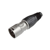 누리시스템 NX3M 캐논잭 커넥터 XLR 3P 수 마이크 음향기기 연결잭