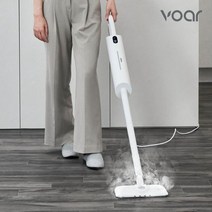 보아르 워시B 99.9% 살균 스팀청소기 단 25초에 빠른 예열 강력한 고압 분사, 화이트 C0157