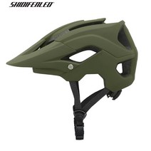 SURBORT 산악자전거 헬멧 전동차 헬멧 자전거 헬멧, 녹색, L