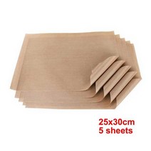 heatpress thermostat 열프레스기 티셔츠프린팅 유니폼제작 내열성 공예 열, 25x30cm 5개