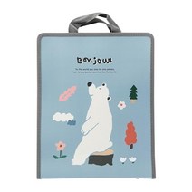 아트박스 파일 곰 손잡이 지퍼케이스 (05001393), 본품