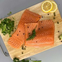 노르웨이 프리미엄 생연어 500g 1kg 연어 필렛 소스3종 + 해동지 증정 (초고추장 + 간장 + 와사비), 딥스킨 생연어 500g
