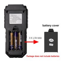 휴대용 전자기 방사선 테스터 가정용 휴대폰용 전기장 EMF 미터, 1.파란