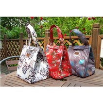 쿨링쿨러백 소풍가방 미니 보온보냉가방 밥보온백, F.브라운