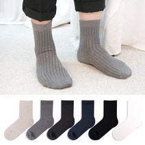 지지몰스 남성 무지 멜란지 리쁘 양말
