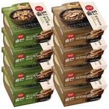 솥반 영양밥 버섯 200g x 4p + 뿌리채소 200g x 4p, 1세트