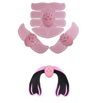 선물마사지기 EMS 무선 스마트 근육 자극 트레이너 복부 트레이닝 전동 체중 감소 스티커 바디 슬리밍 마사지기, [06] 6 pack ABS