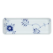 독일 로얄 코펜하겐 블루 플루티드 메가 사각 접시 디쉬 36CM Royal, 36cm 1개, 1개