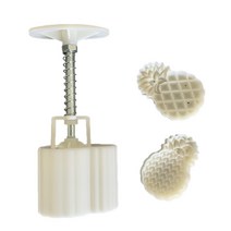 플라스틱 달케이크 곰팡이 30G 파인애플 스탬프 비스킷 쿠키 커터 몰드 DIY 손 압력 퐁당 베이킹 도구