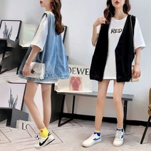 tagi 여성청조끼 여름신상 캐주얼 루즈핏